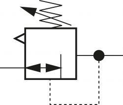 Präzisionsdruckregler, Eco-Line, bis 1150 l/min*, inkl. Befestigungswinkel